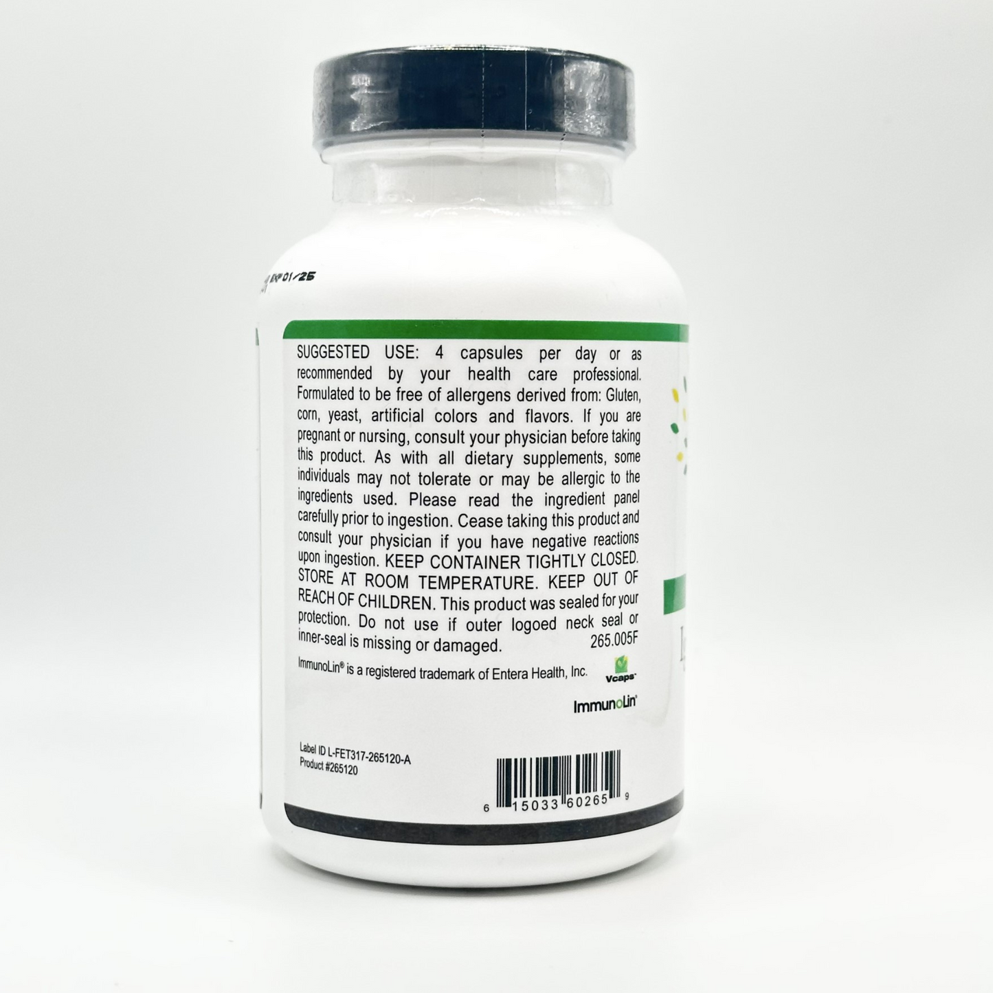 (IgG Dairy Free Capsules) 120ct