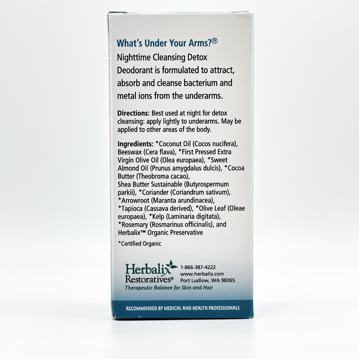 Nighttime Cleansing Detox Deodorant