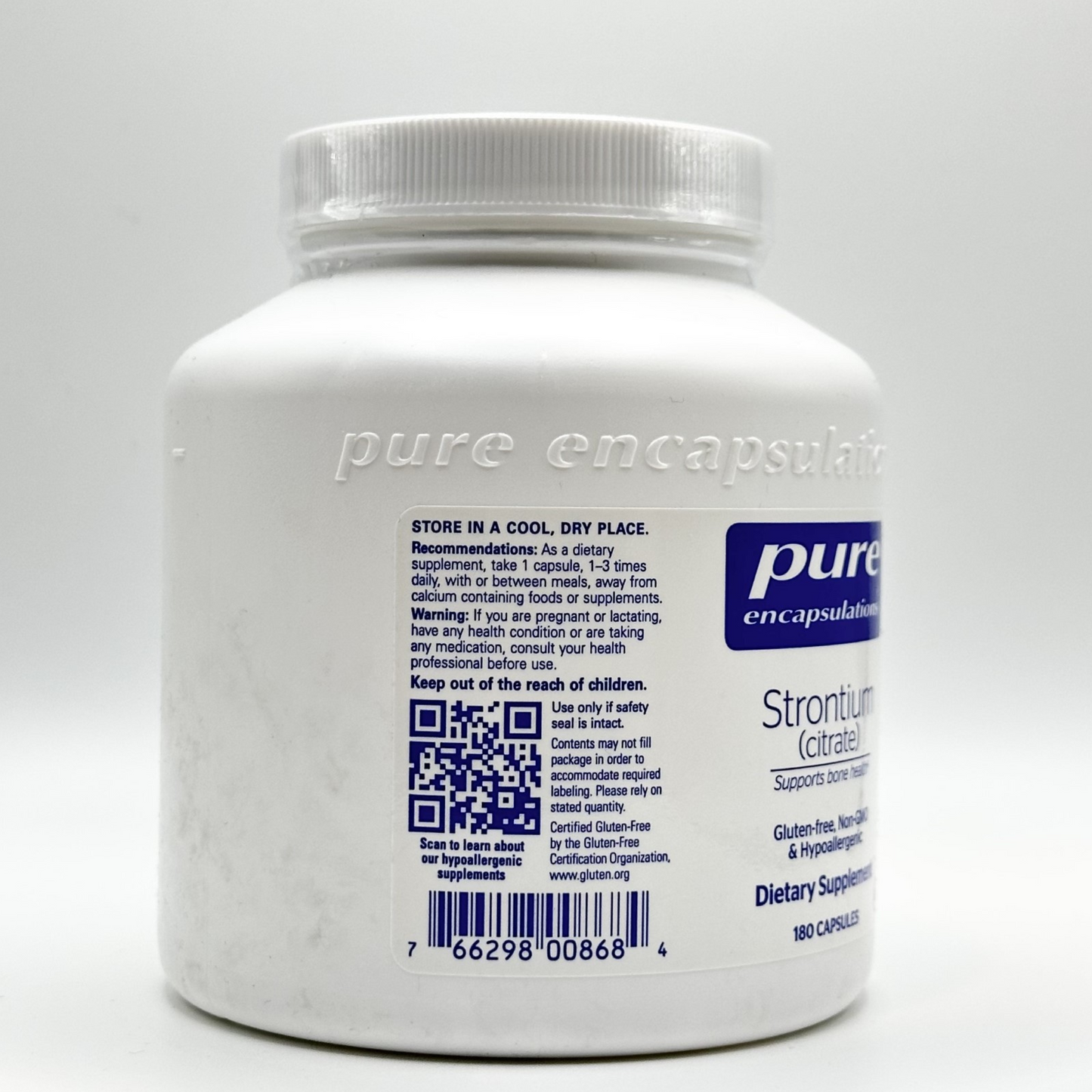 (Strontium Citrate) 180ct