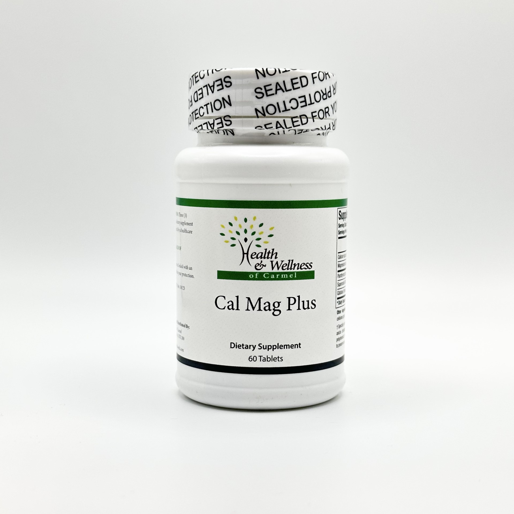 Cal Mag Plus 60ct – Health & Wellness of Carmel