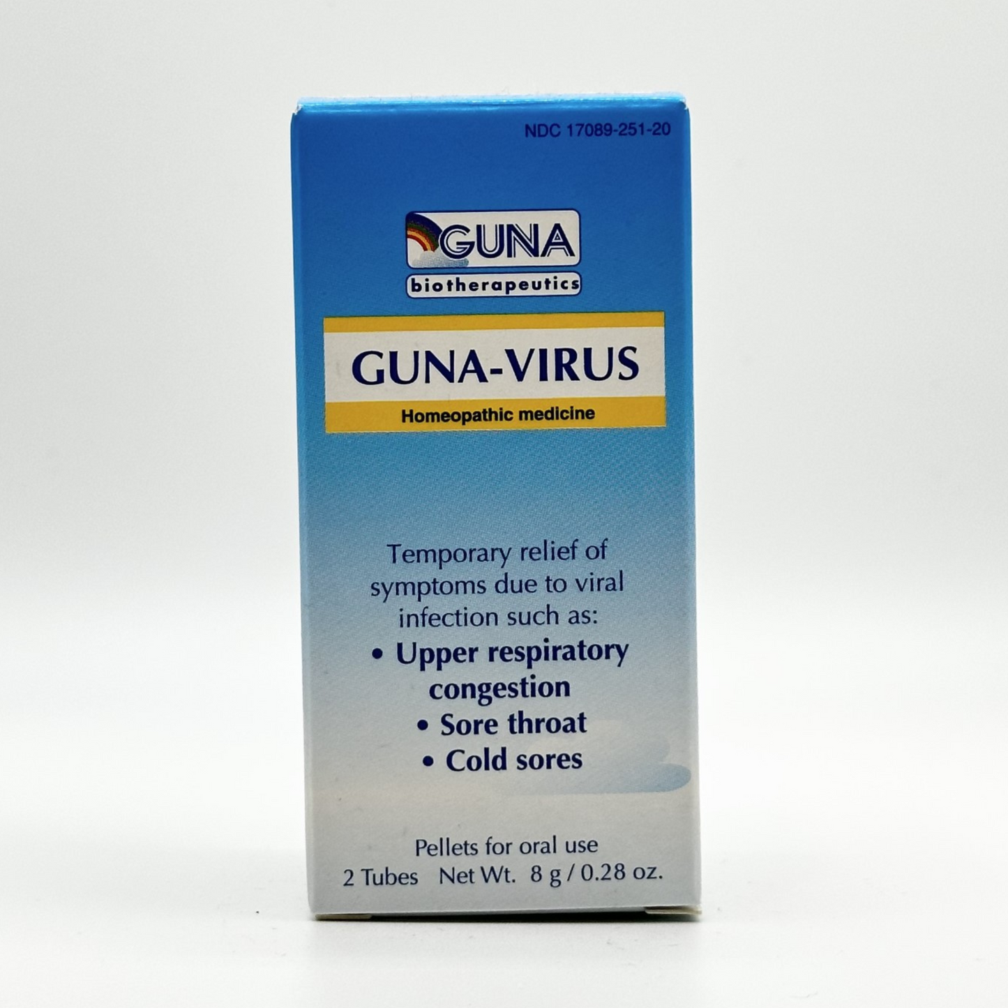 (GUNA-VIRUS) 2 tubes of pellets