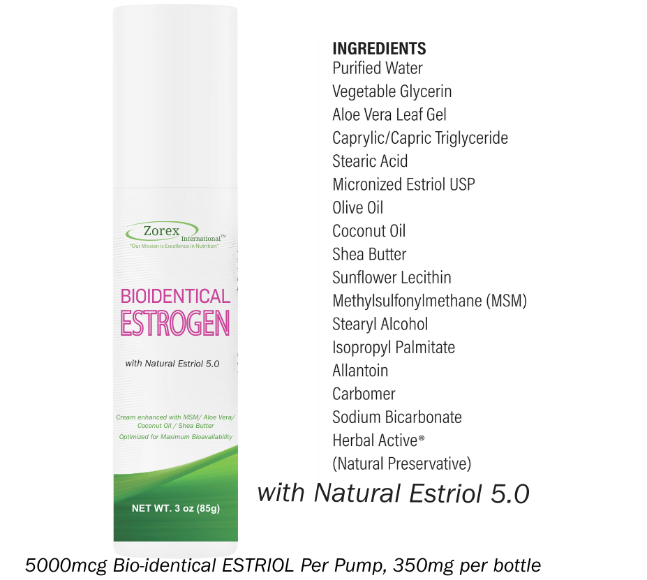 (BioIdentical Estrogen Cream) 3oz