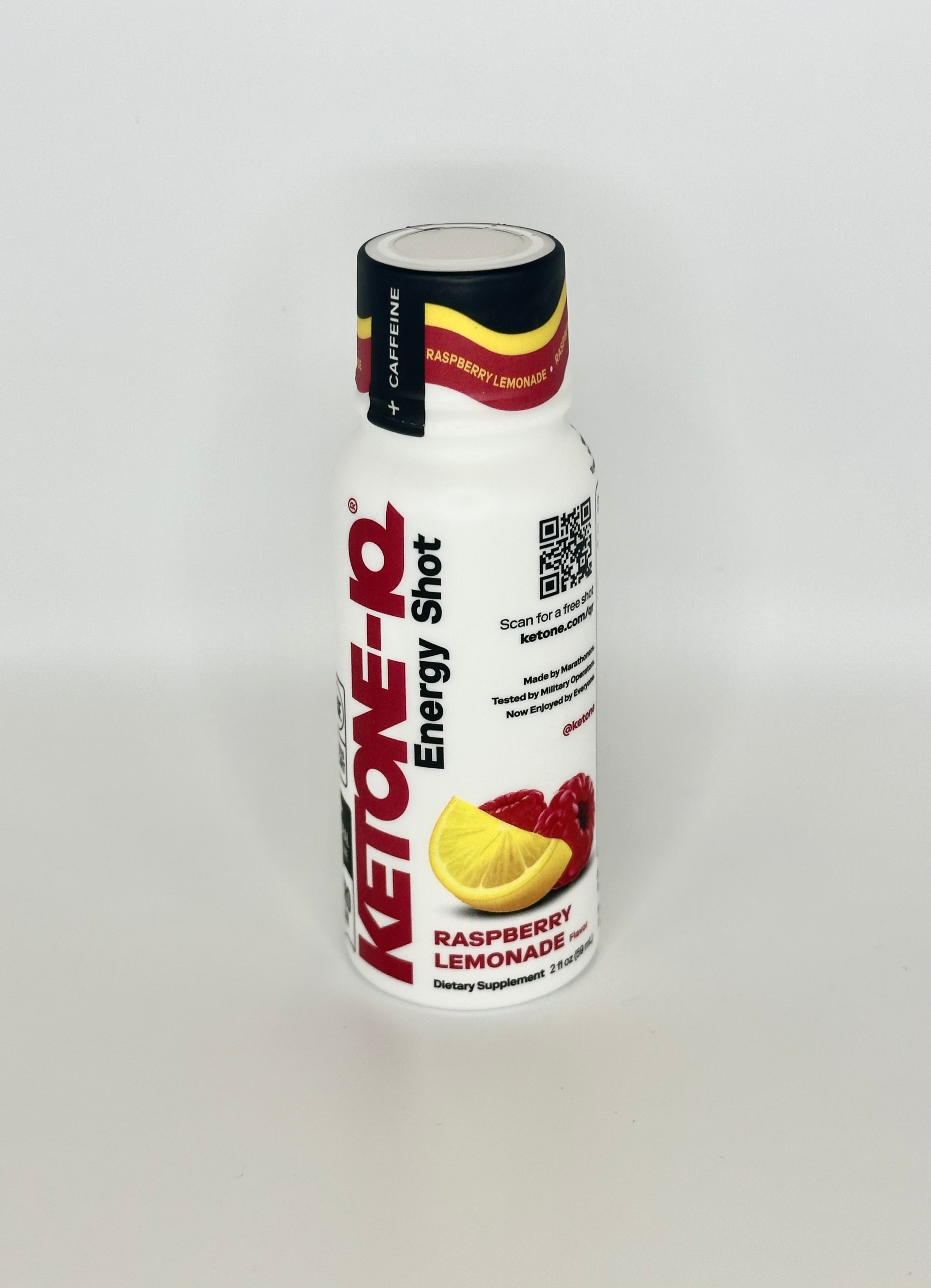 Ketone-IQ Rasberry Lemonade Energy Shot (w/caffeine) – Health ...